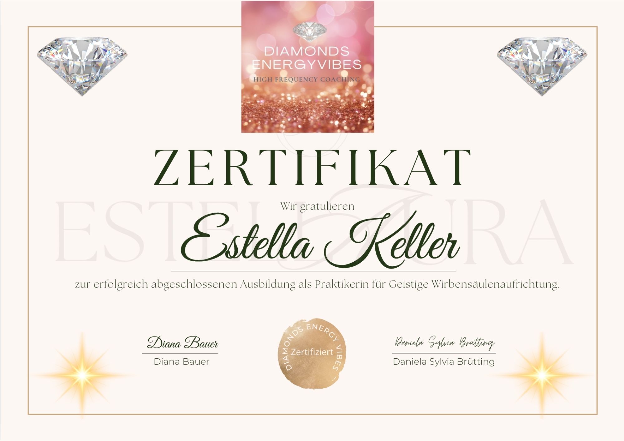 Zertifikat | EstellAura